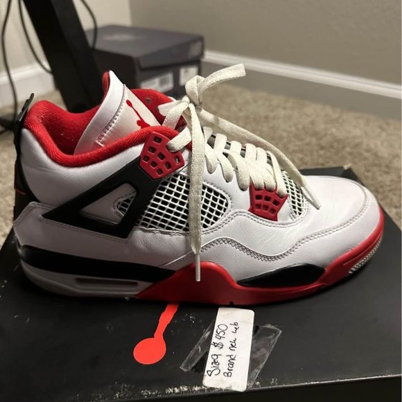 Retro 4 fire reds main image 2